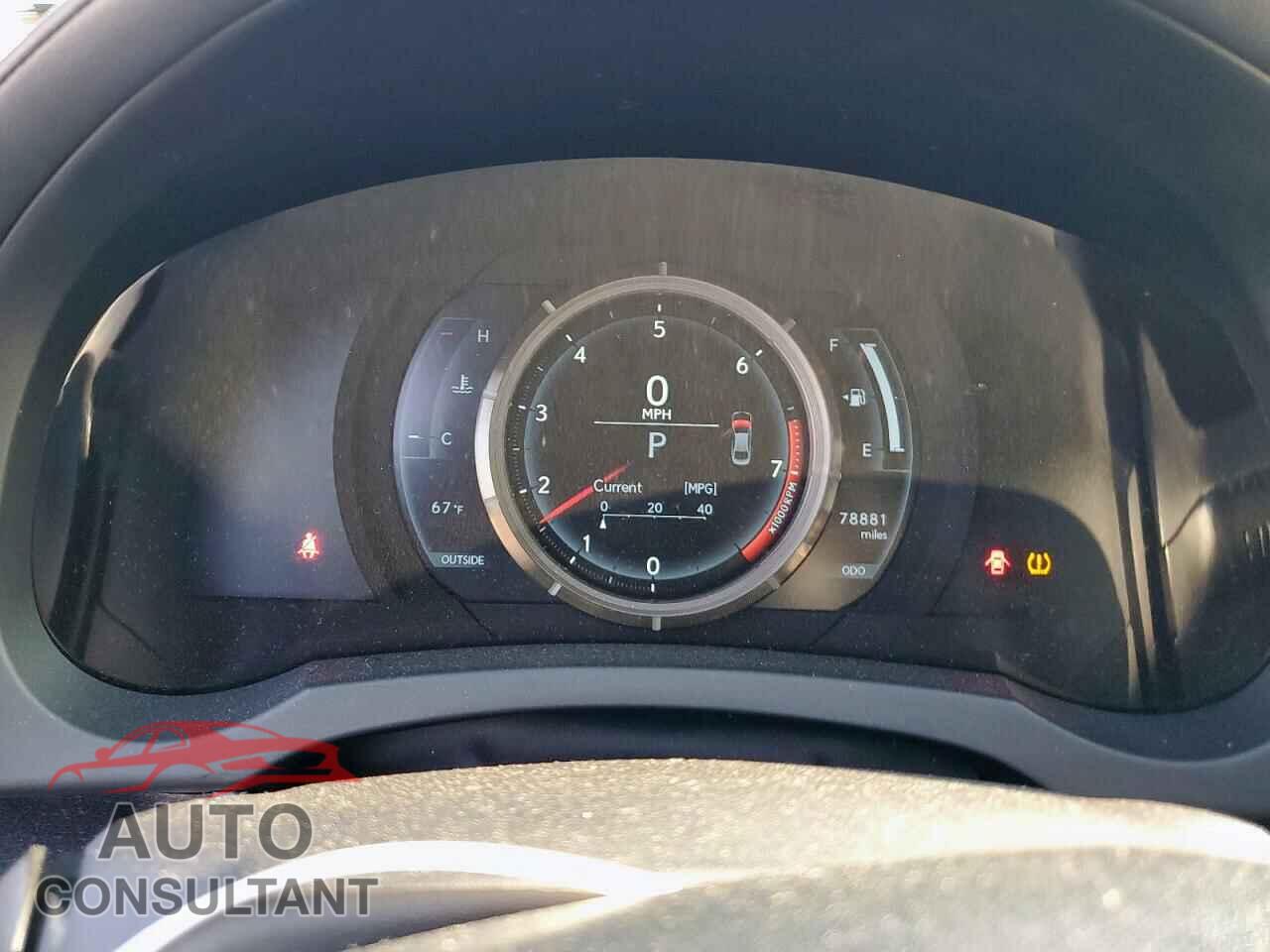 LEXUS IS 2015 - JTHBF1D25F5066322
