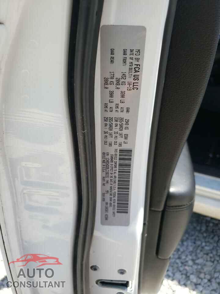 DODGE DURANGO 2020 - 1C4RDHDG9LC166151