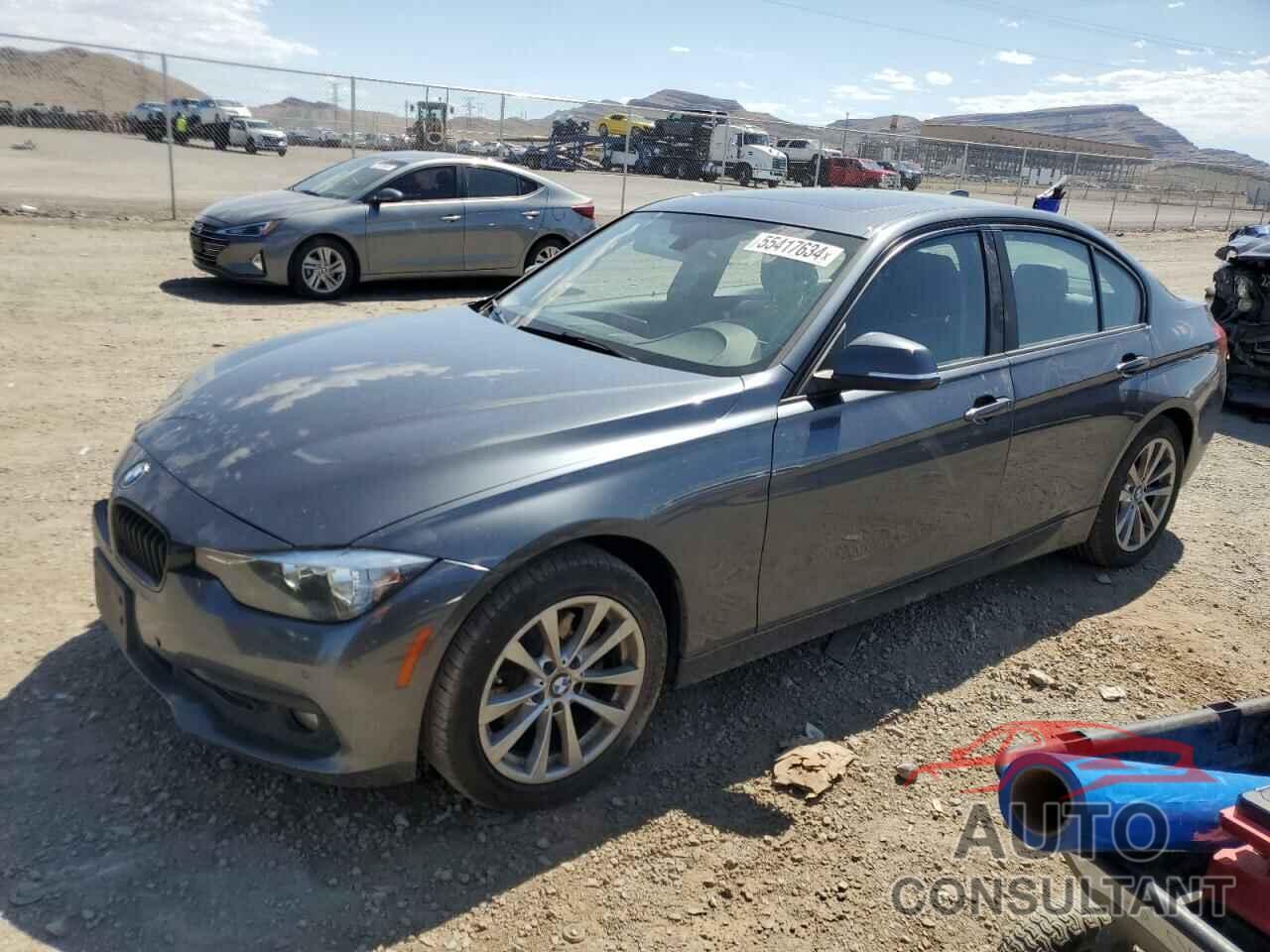 BMW 3 SERIES 2017 - WBA8E1G53HNU13098