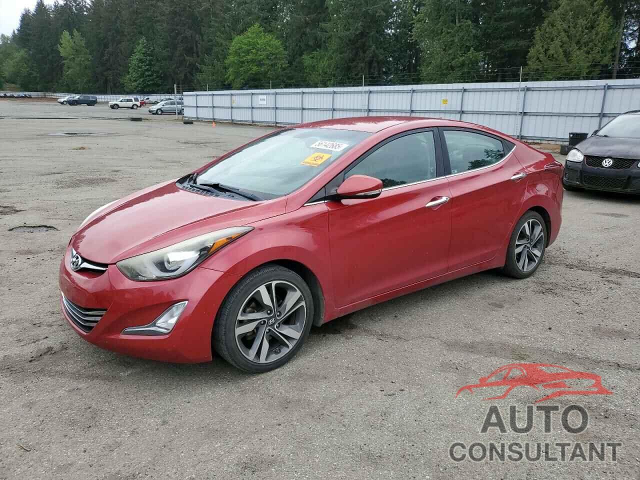 HYUNDAI ELANTRA 2015 - KMHDH4AE9FU358450