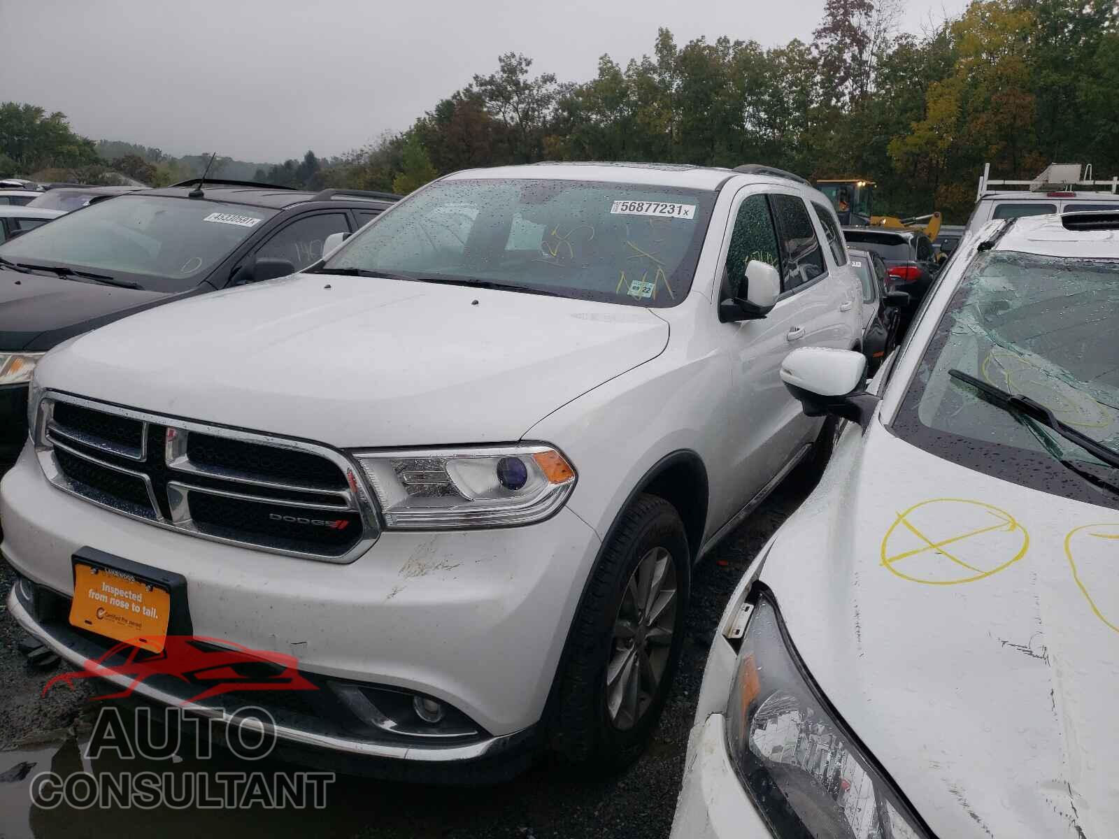 DODGE DURANGO 2017 - 1C4RDJAG6HC937443