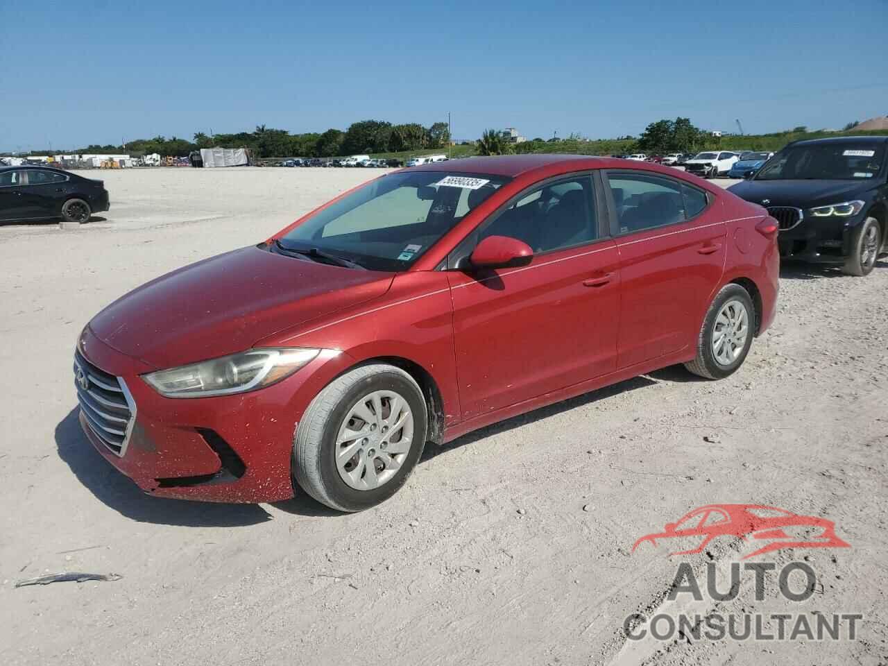 HYUNDAI ELANTRA 2017 - KMHD74LFXHU074157