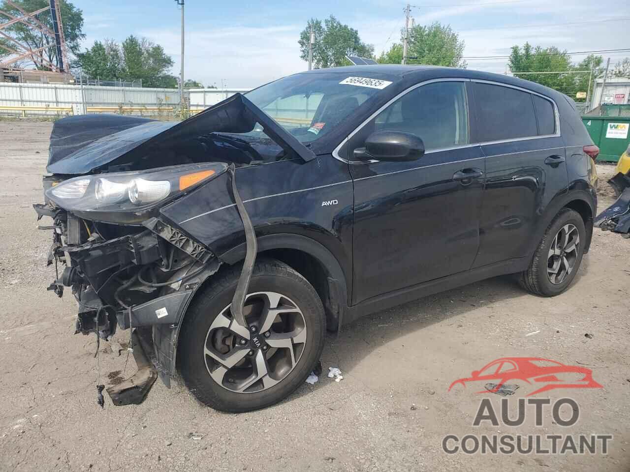KIA SPORTAGE 2021 - KNDPMCAC7M7942136