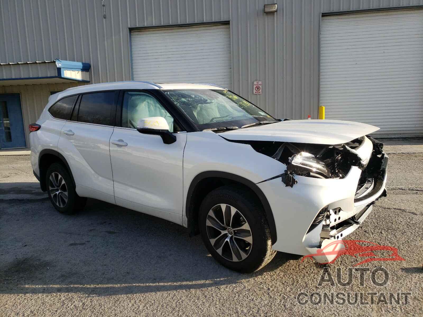 TOYOTA HIGHLANDER 2020 - 5TDGZRBH5LS052074