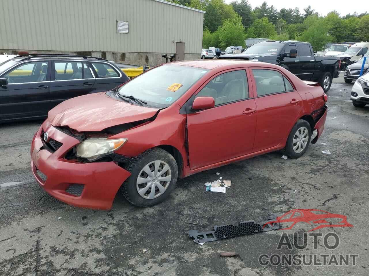 TOYOTA COROLLA 2009 - JTDBL40E299084365