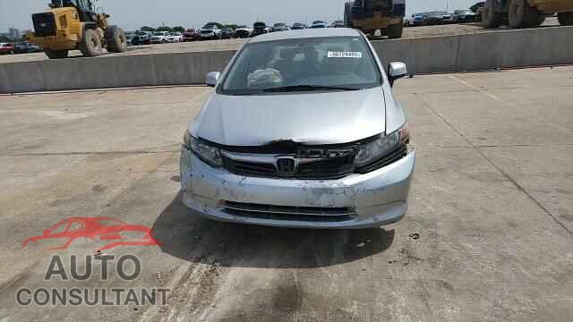 HONDA CIVIC 2012 - 2HGFB2F52CH327729