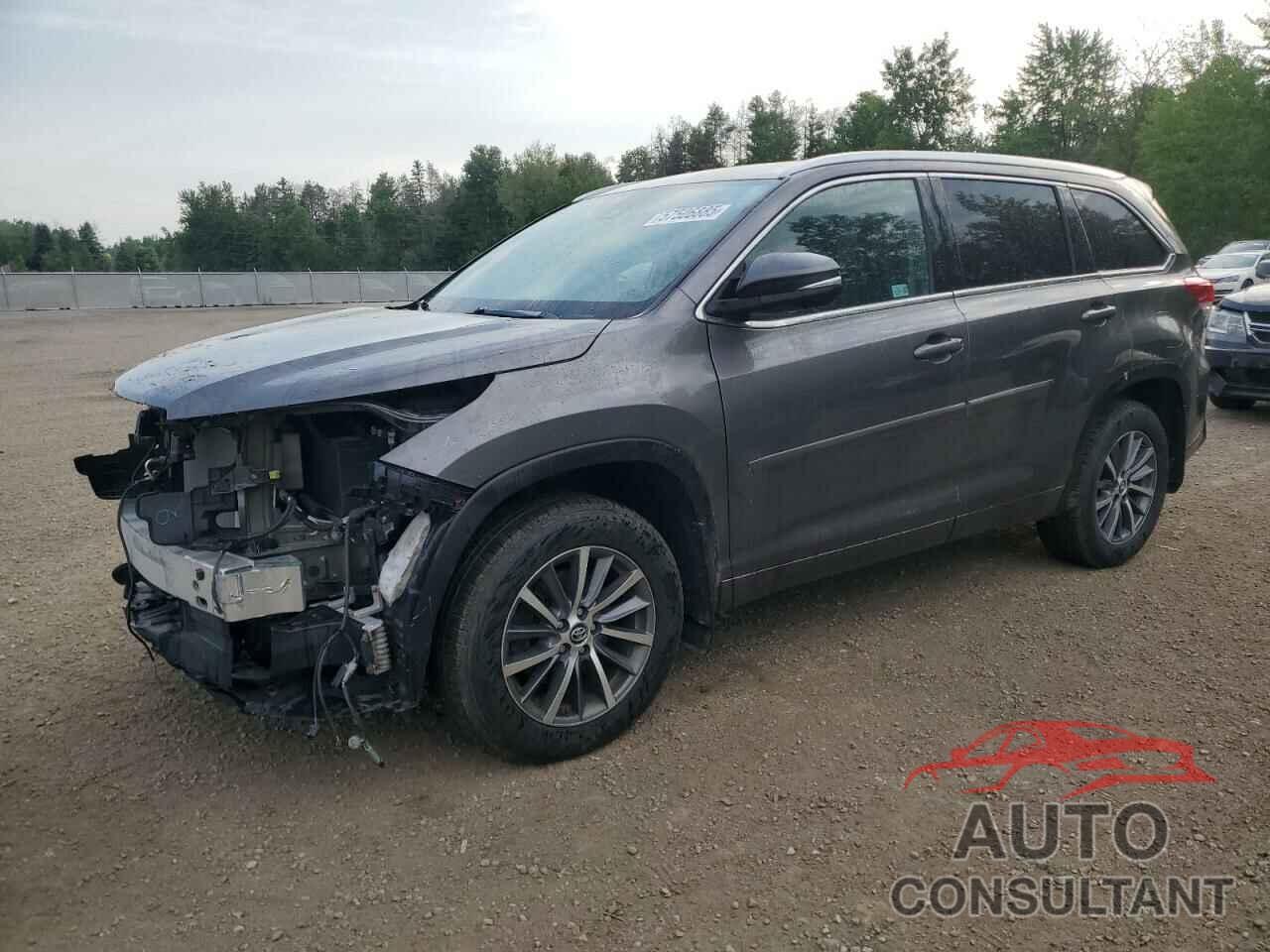 TOYOTA HIGHLANDER 2018 - 5TDJZRFH1JS542007