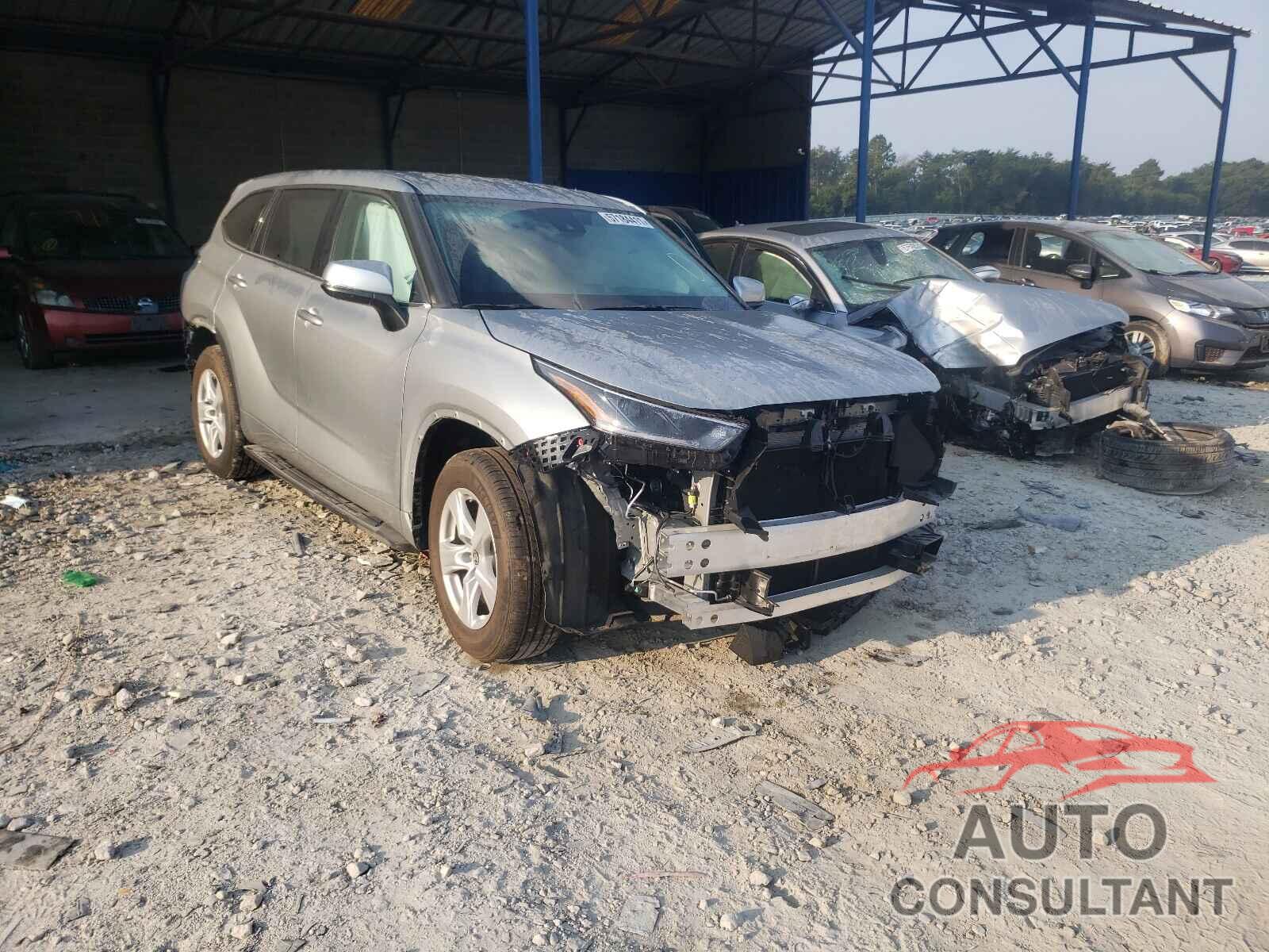 TOYOTA HIGHLANDER 2021 - 5TDZZRAH3MS051565