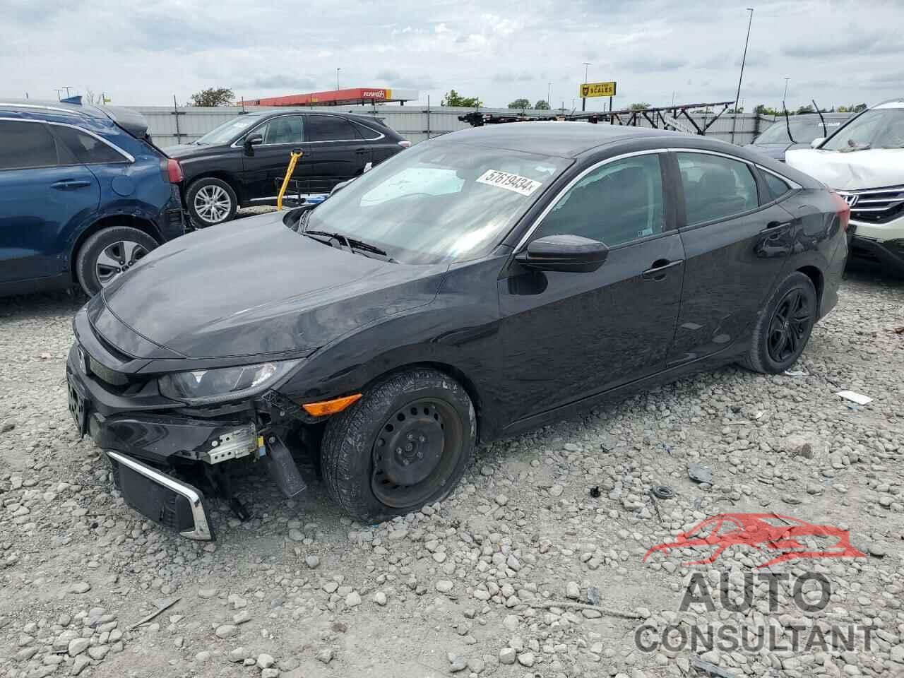 HONDA CIVIC 2019 - 2HGFC2F64KH588879