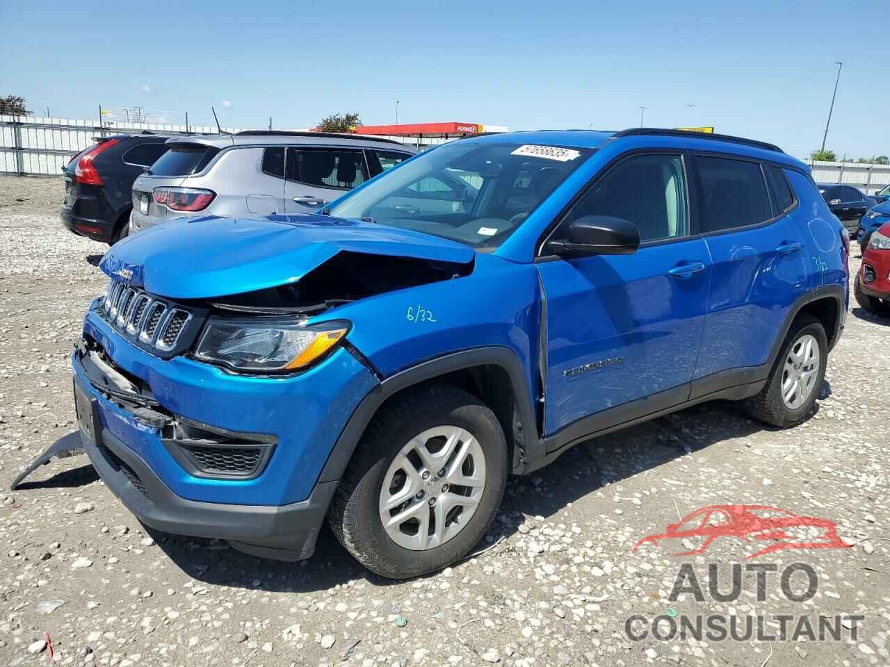 JEEP COMPASS 2018 - 3C4NJCAB9JT468317