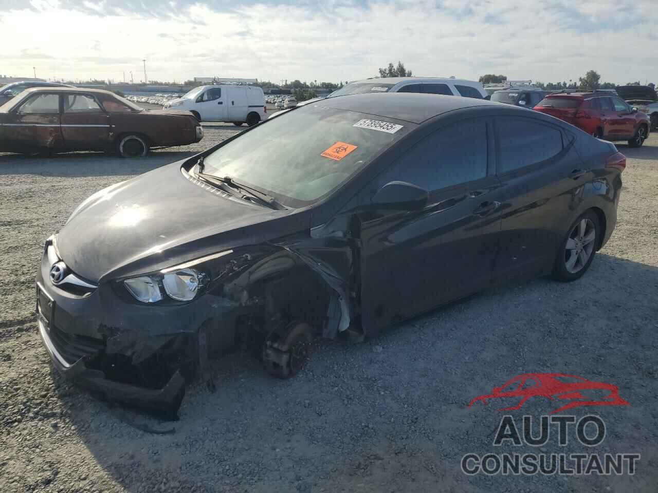 HYUNDAI ELANTRA 2014 - KMHDH4AEXEU215456