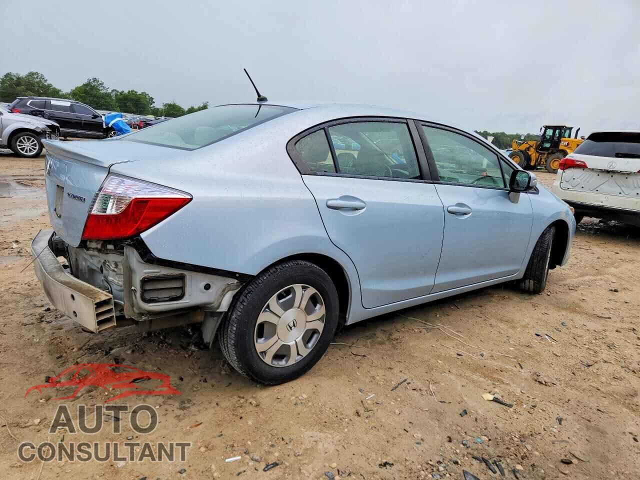 HONDA CIVIC 2012 - JHMFB4F27CS009127