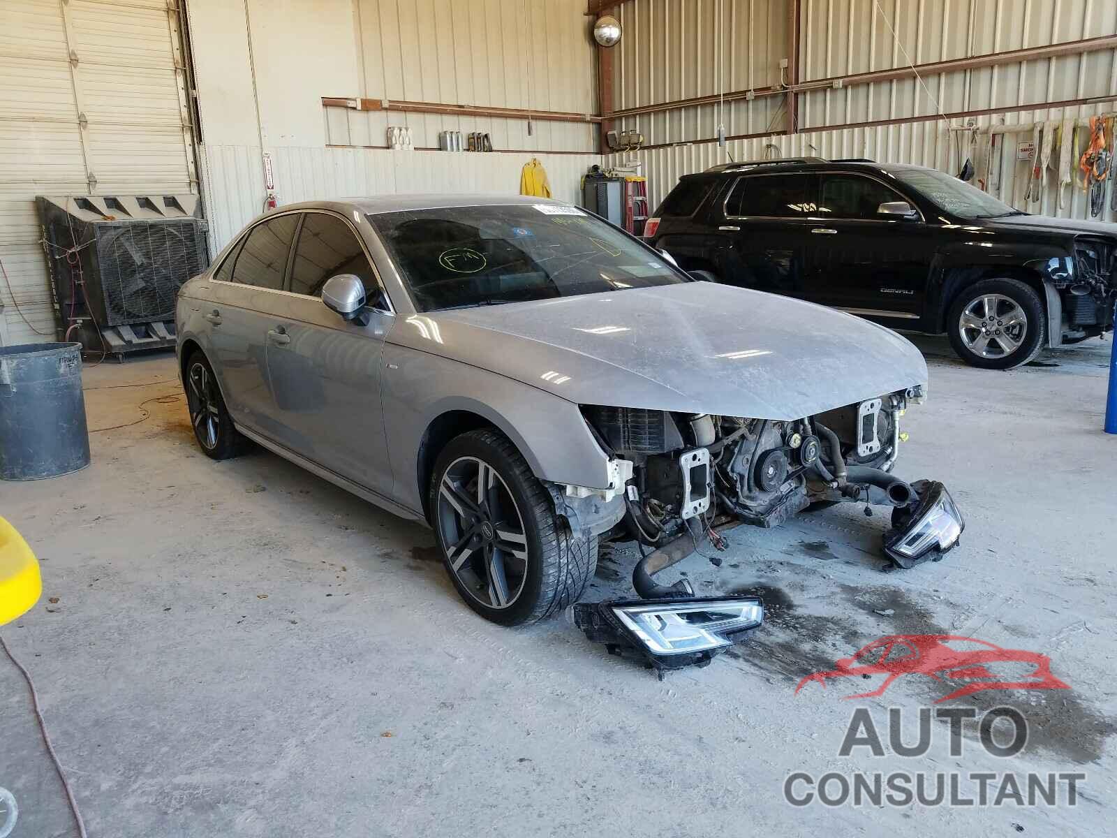 AUDI A4 2018 - WAUENAF41JA072339