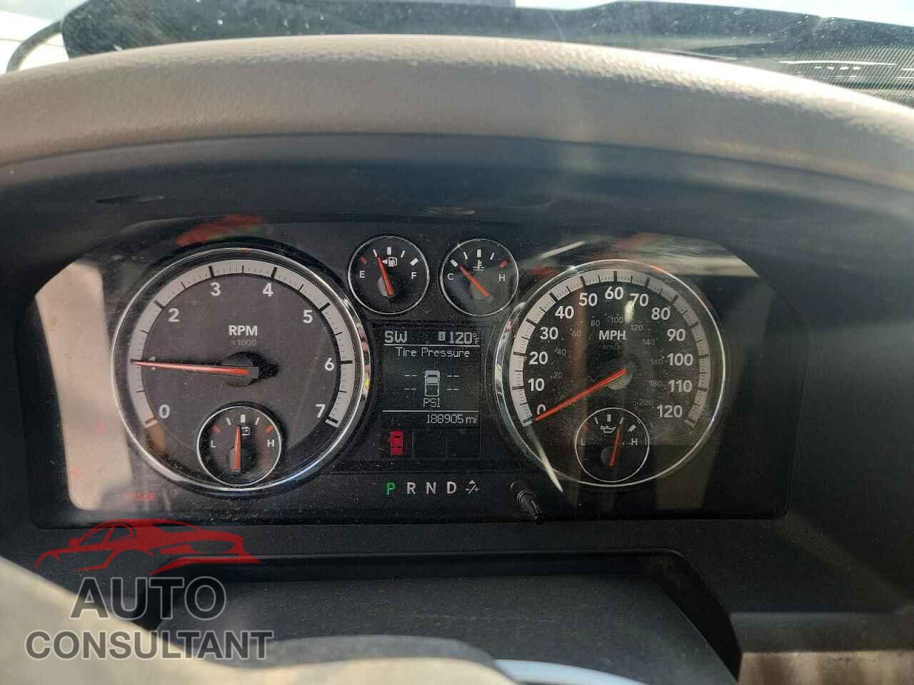 DODGE RAM 1500 2012 - 1C6RD7LT0CS210091