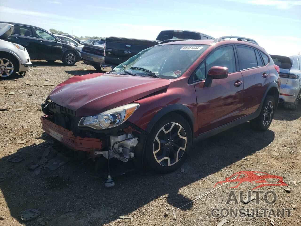 SUBARU CROSSTREK 2016 - JF2GPABC3G8348248