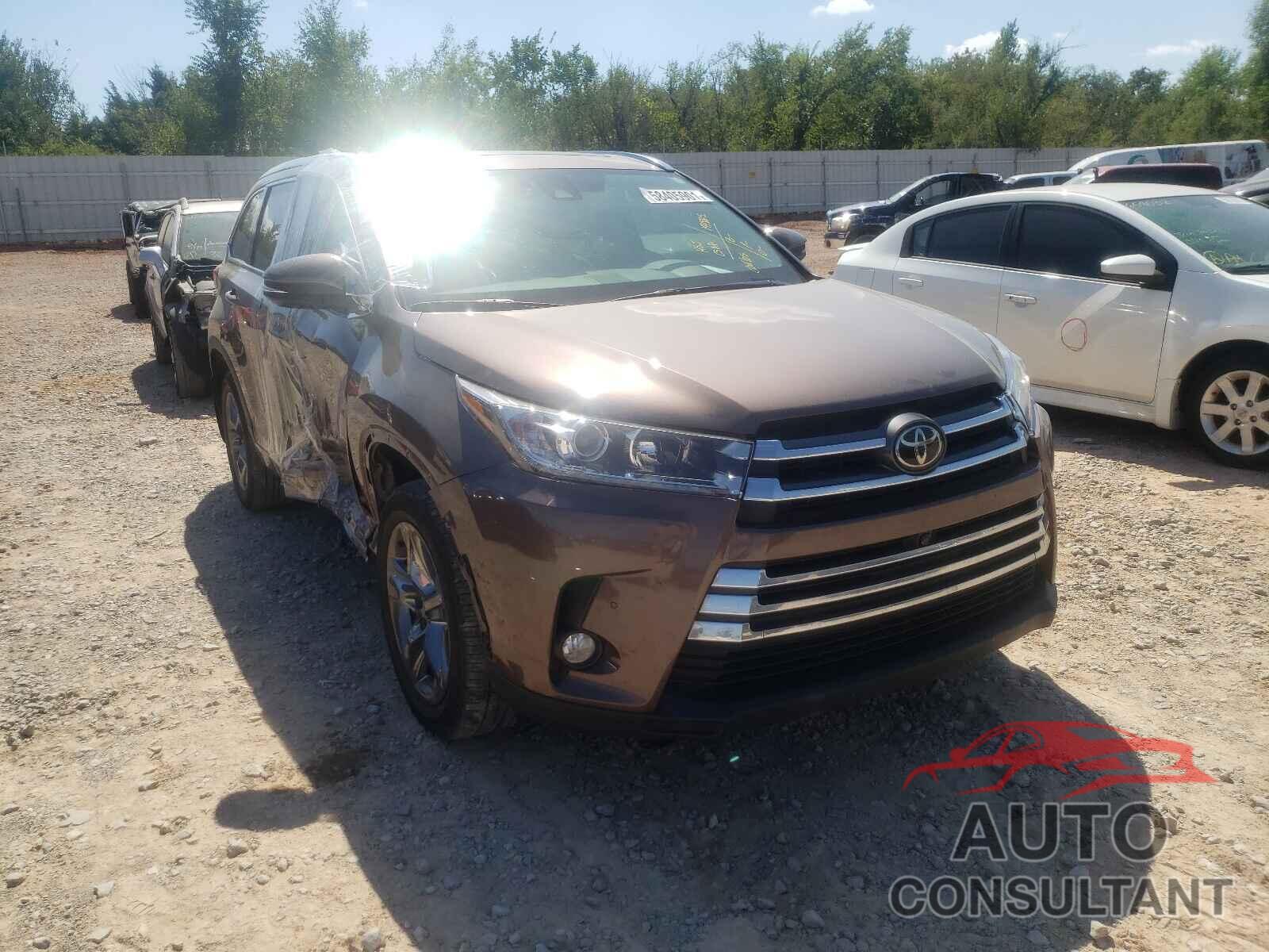 TOYOTA HIGHLANDER 2017 - 5TDYZRFH8HS212390
