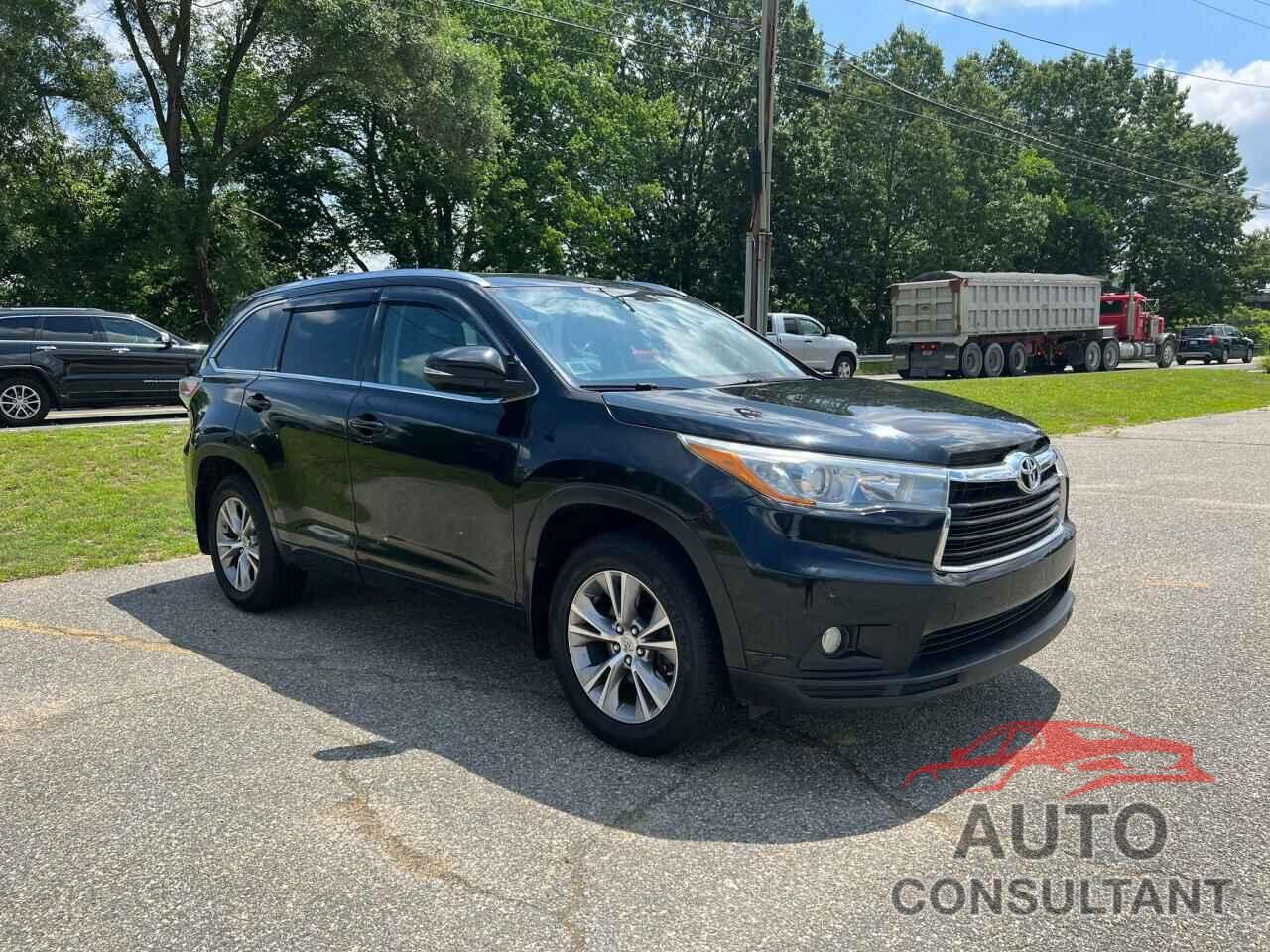 TOYOTA HIGHLANDER 2015 - 5TDJKRFH7FS156008
