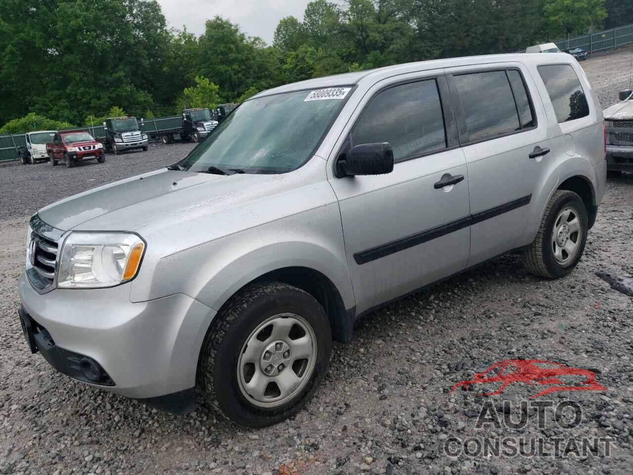 HONDA PILOT 2013 - 5FNYF3H20DB012553