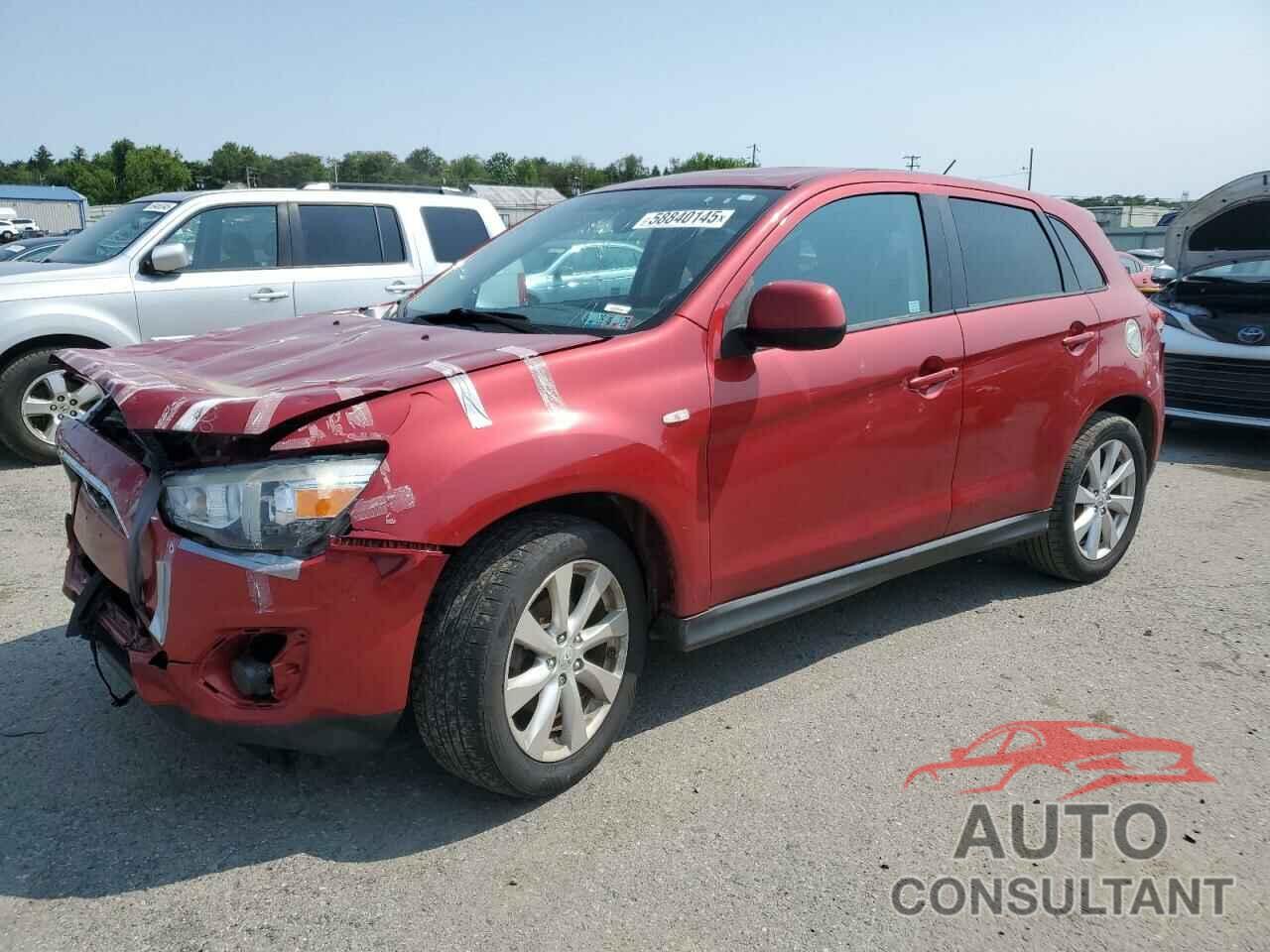 MITSUBISHI OUTLANDER 2014 - 4A4AR3AU3EE021201