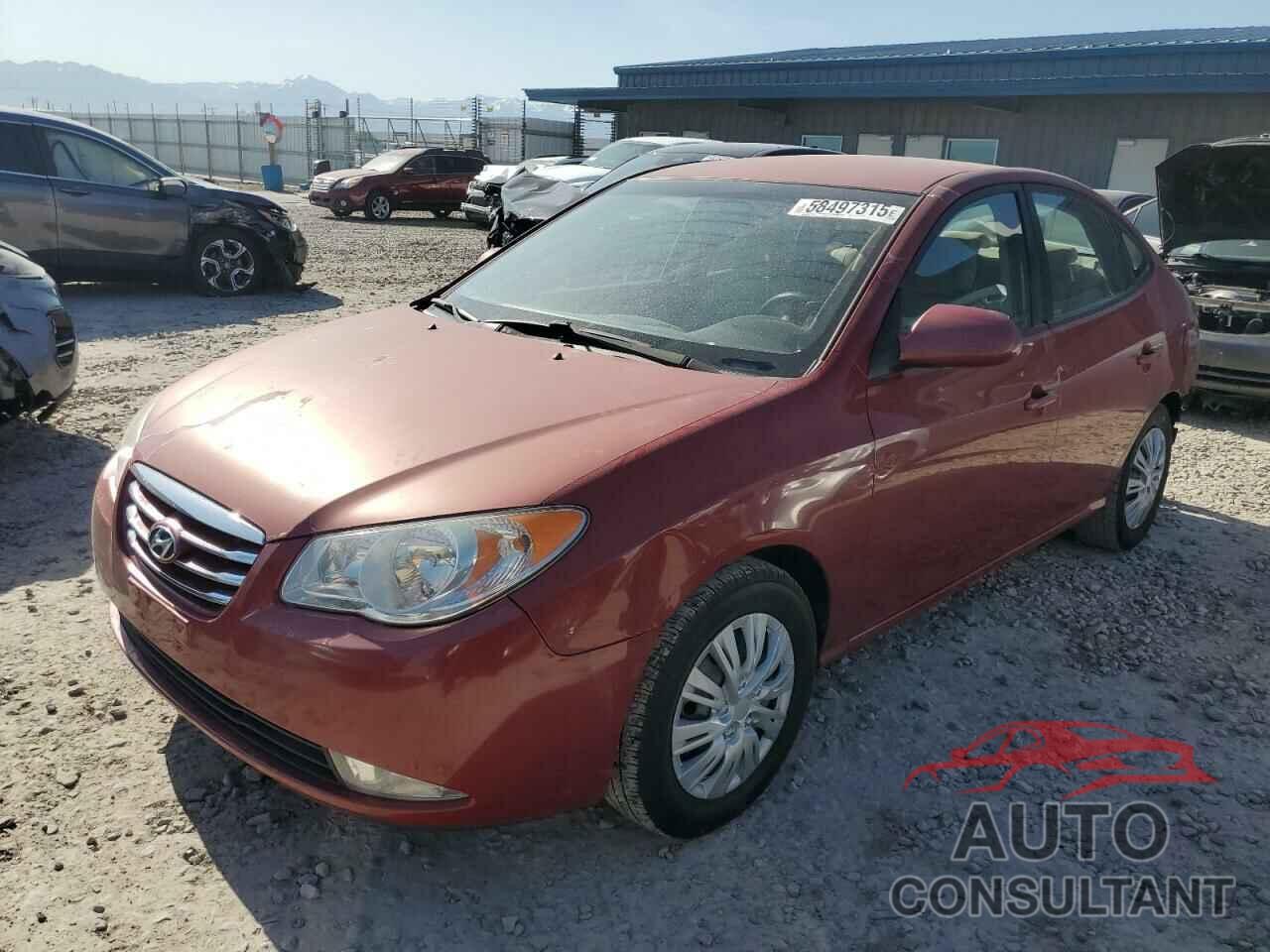 HYUNDAI ELANTRA 2010 - KMHDU4ADXAU953187