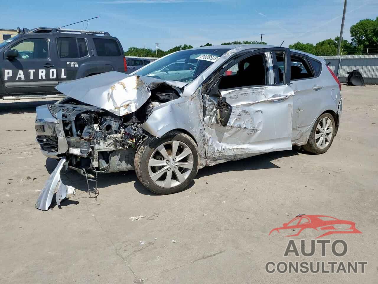 HYUNDAI ACCENT 2014 - KMHCU5AE1EU166449