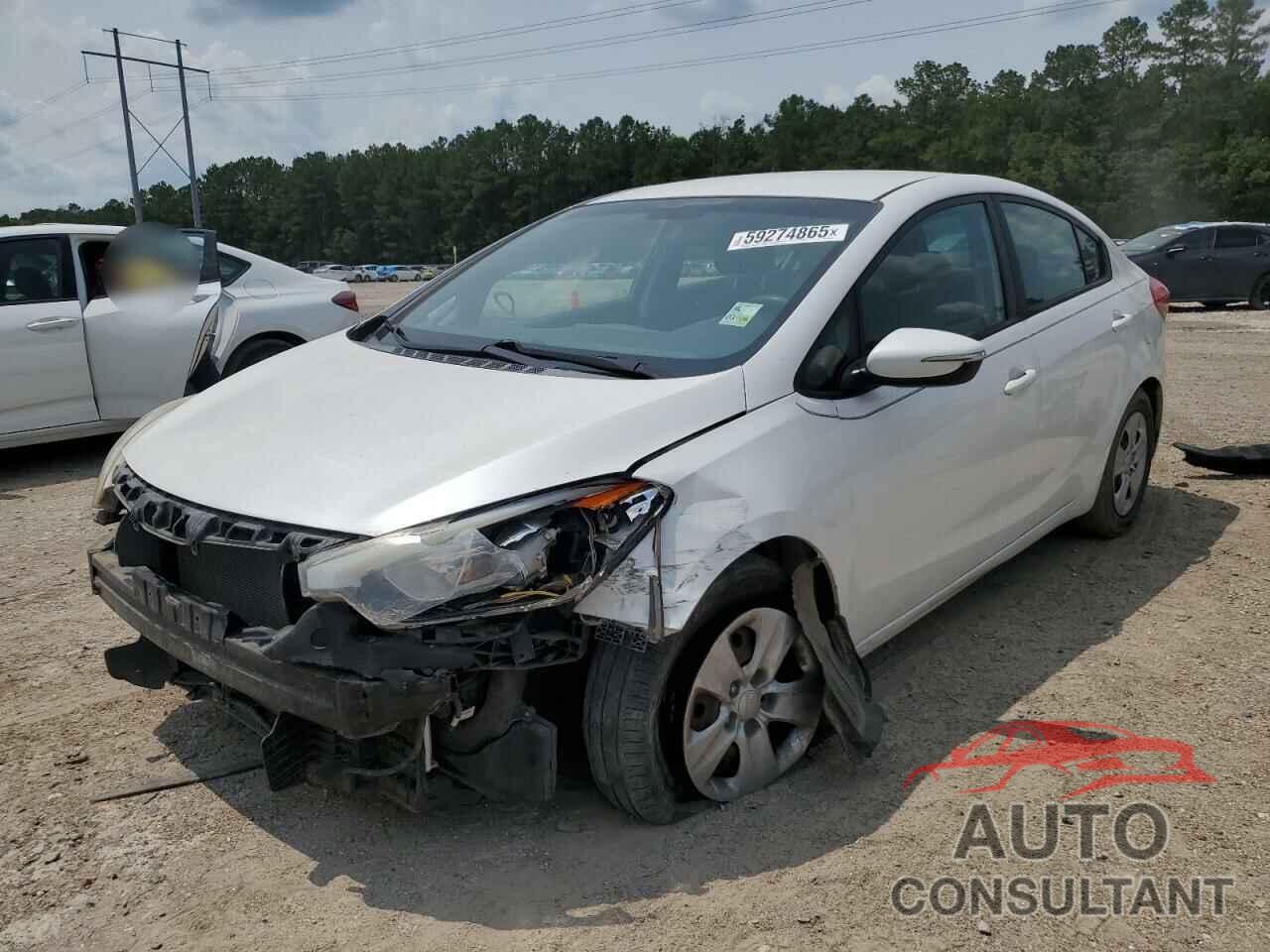 KIA FORTE 2015 - KNAFX4A66F5256958