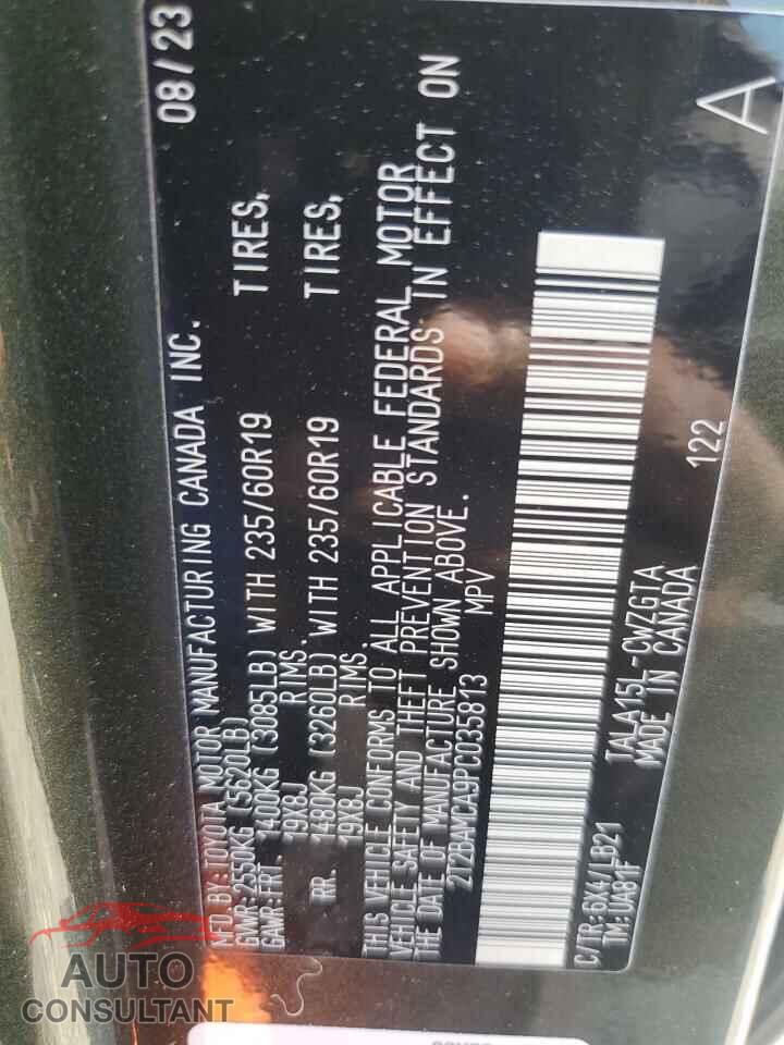 LEXUS RX350 2023 - 2T2BAMCA9PC035813