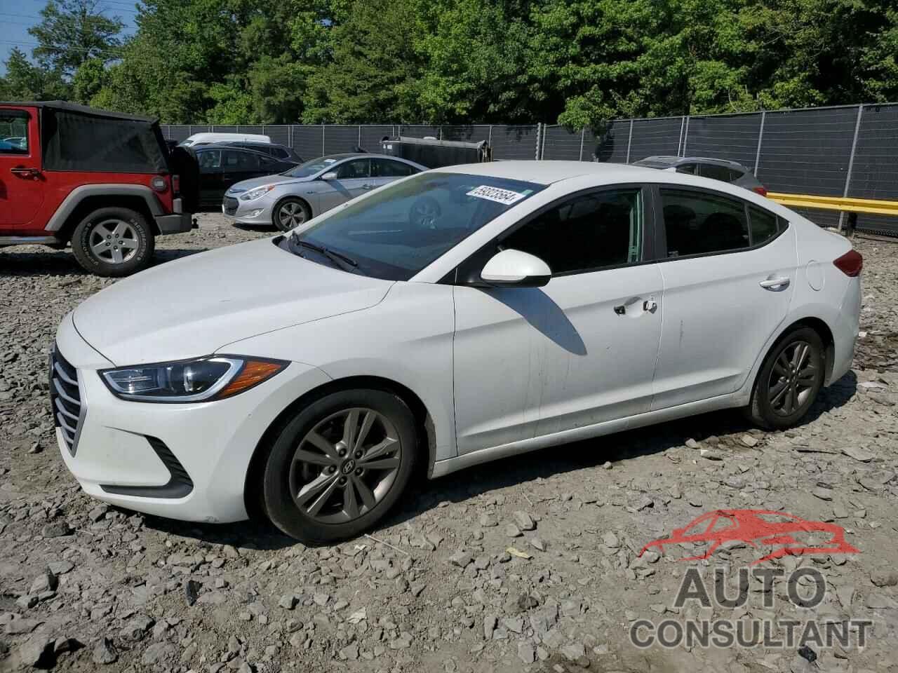 HYUNDAI ELANTRA 2018 - 5NPD84LF4JH385827