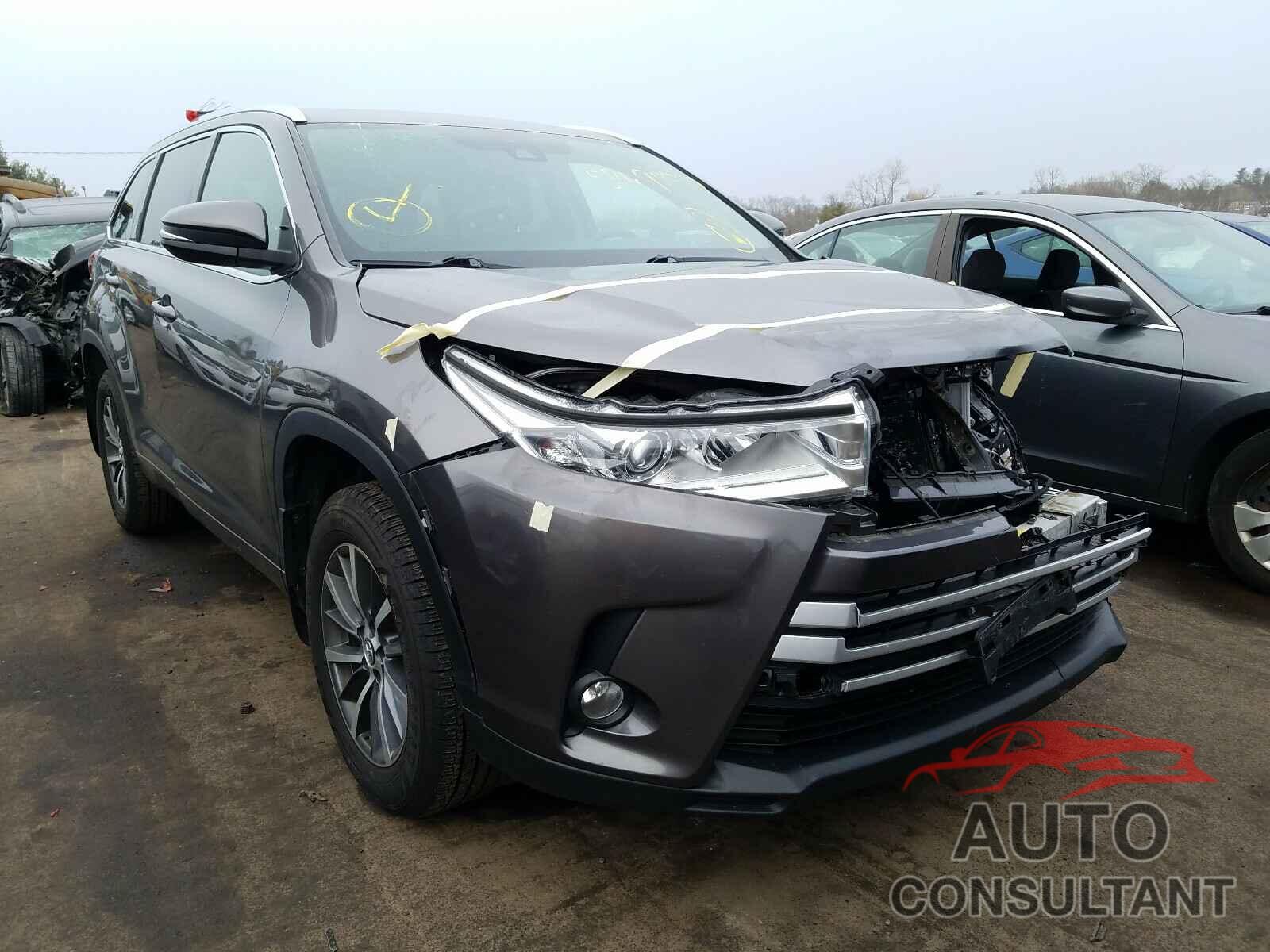 TOYOTA HIGHLANDER 2017 - 5TDJZRFH0HS462580