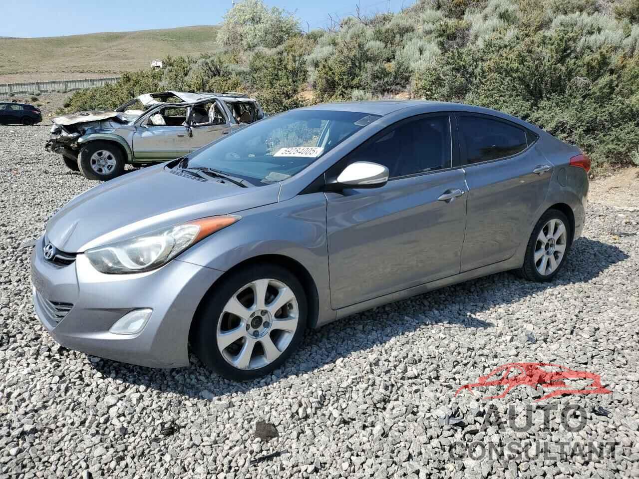 HYUNDAI ELANTRA 2012 - KMHDH4AE4CU210184