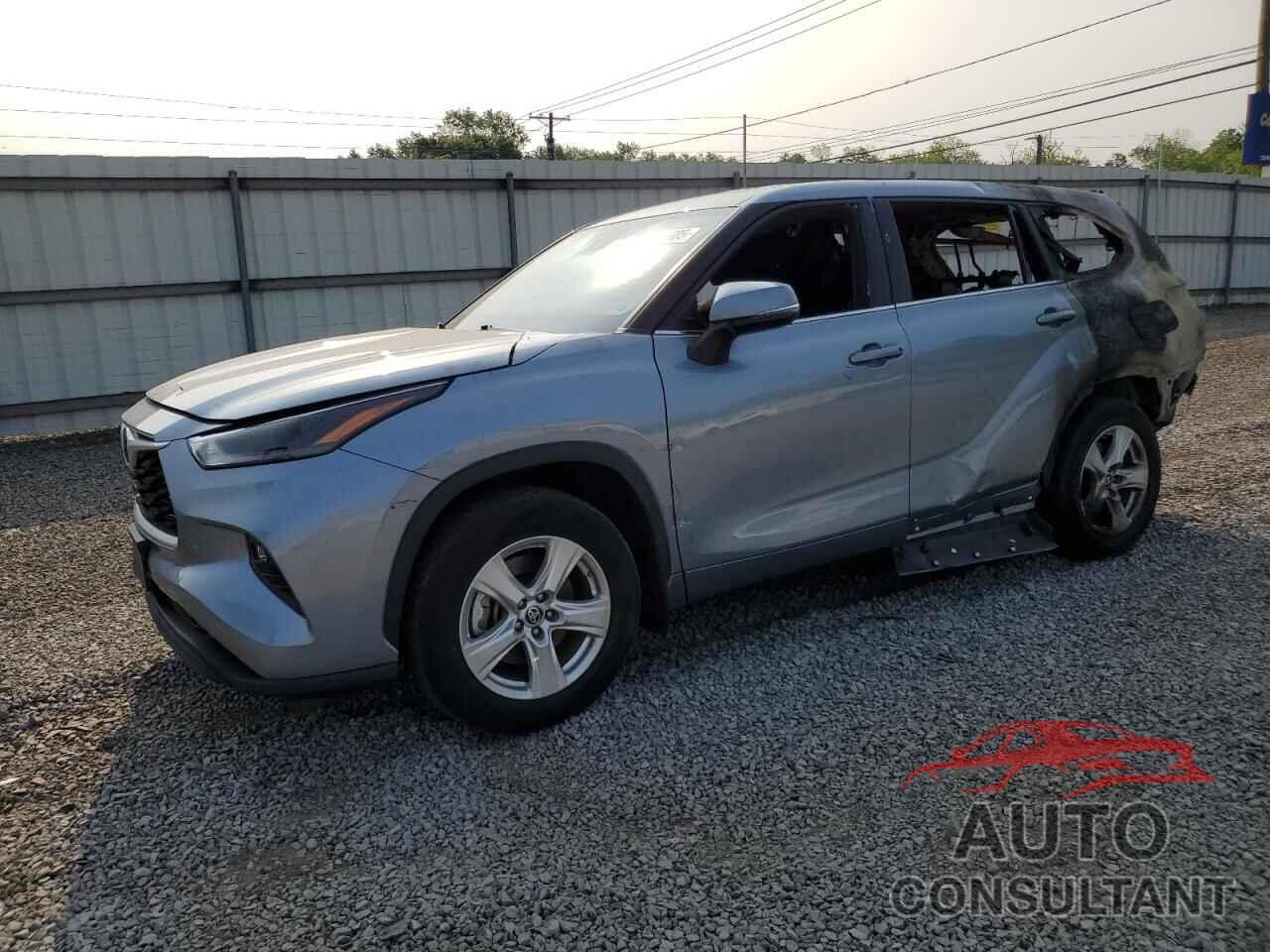 TOYOTA HIGHLANDER 2022 - 5TDBZRBH8NS208587