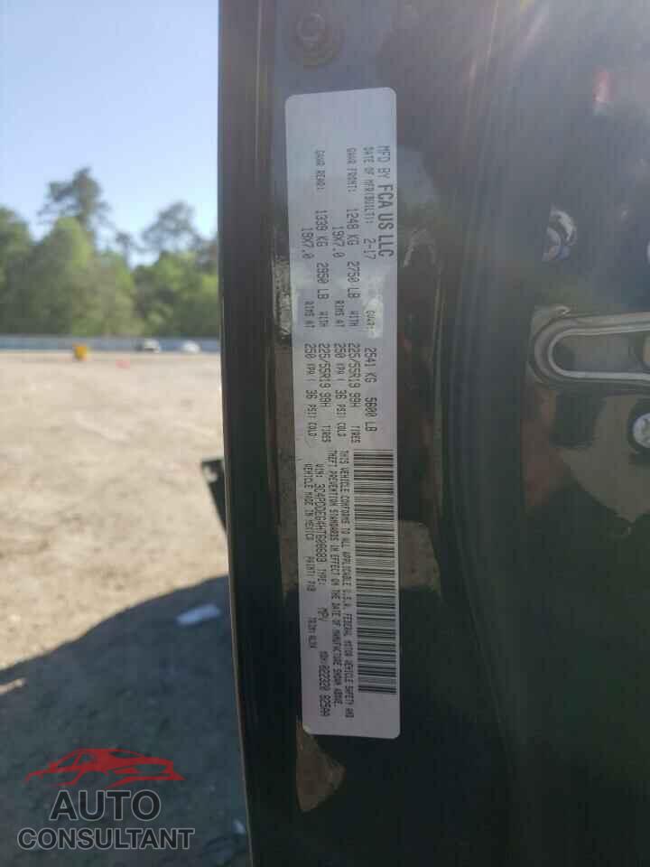 DODGE JOURNEY 2017 - 3C4PDDEG4HT608683