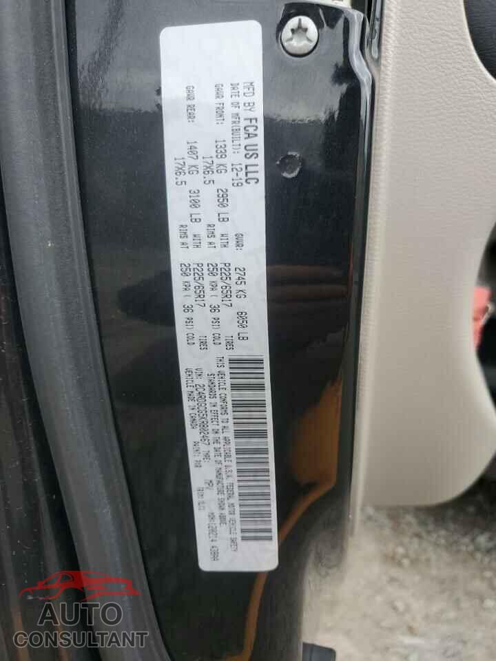 DODGE CARAVAN 2019 - 2C4RDGCG5KR802467