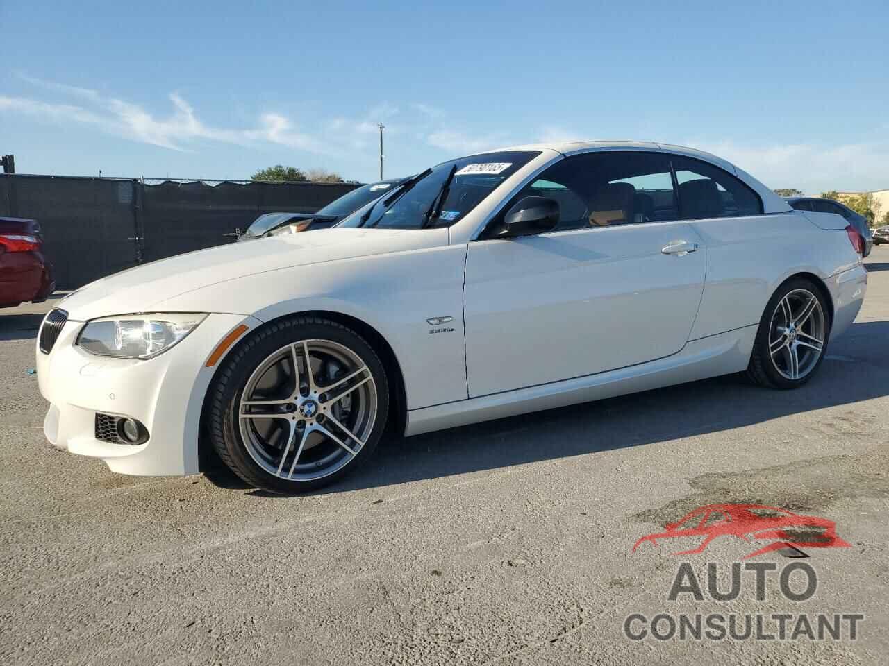 BMW 3 SERIES 2012 - WBADX1C55CE825403