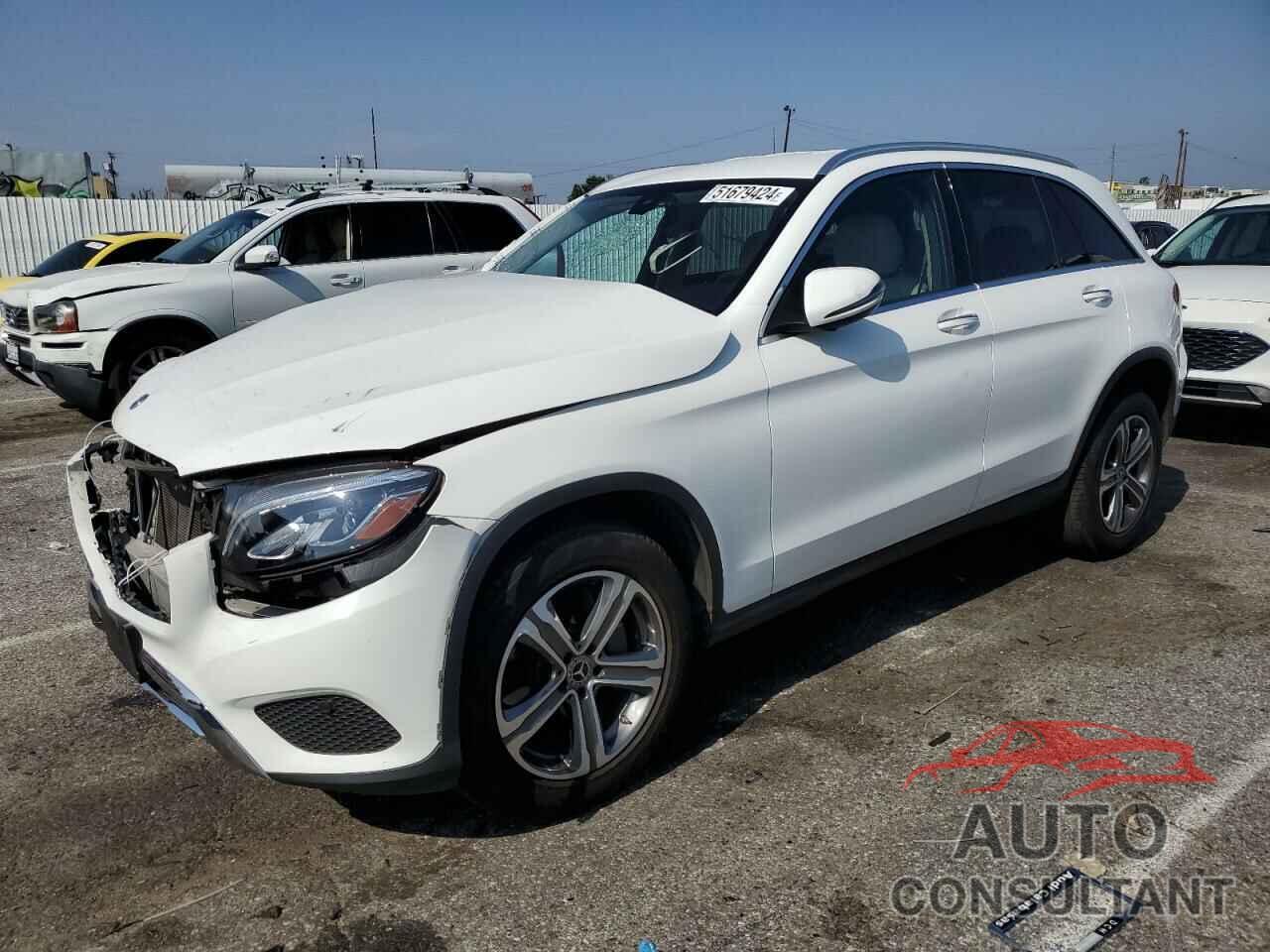 MERCEDES-BENZ GLC-CLASS 2019 - WDC0G4JB3KF613839