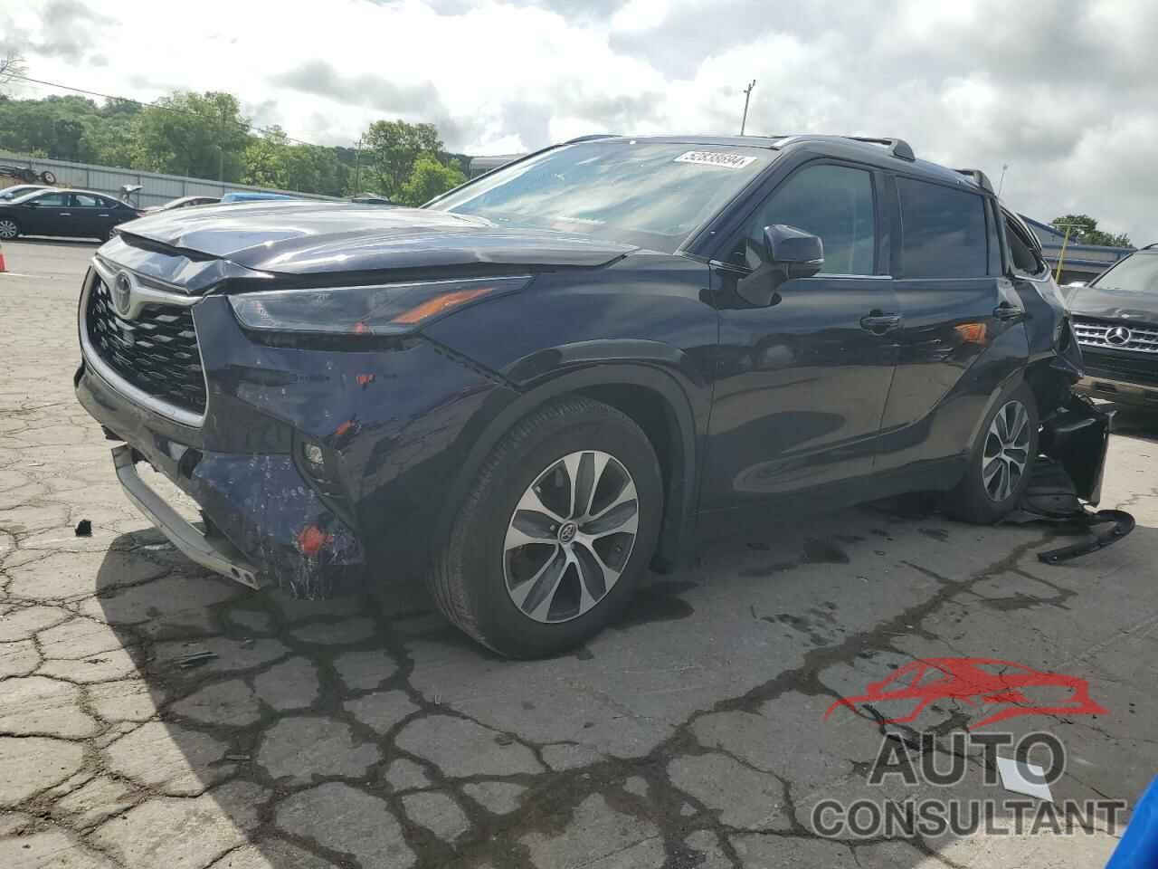 TOYOTA HIGHLANDER 2021 - 5TDGZRAH7MS053276