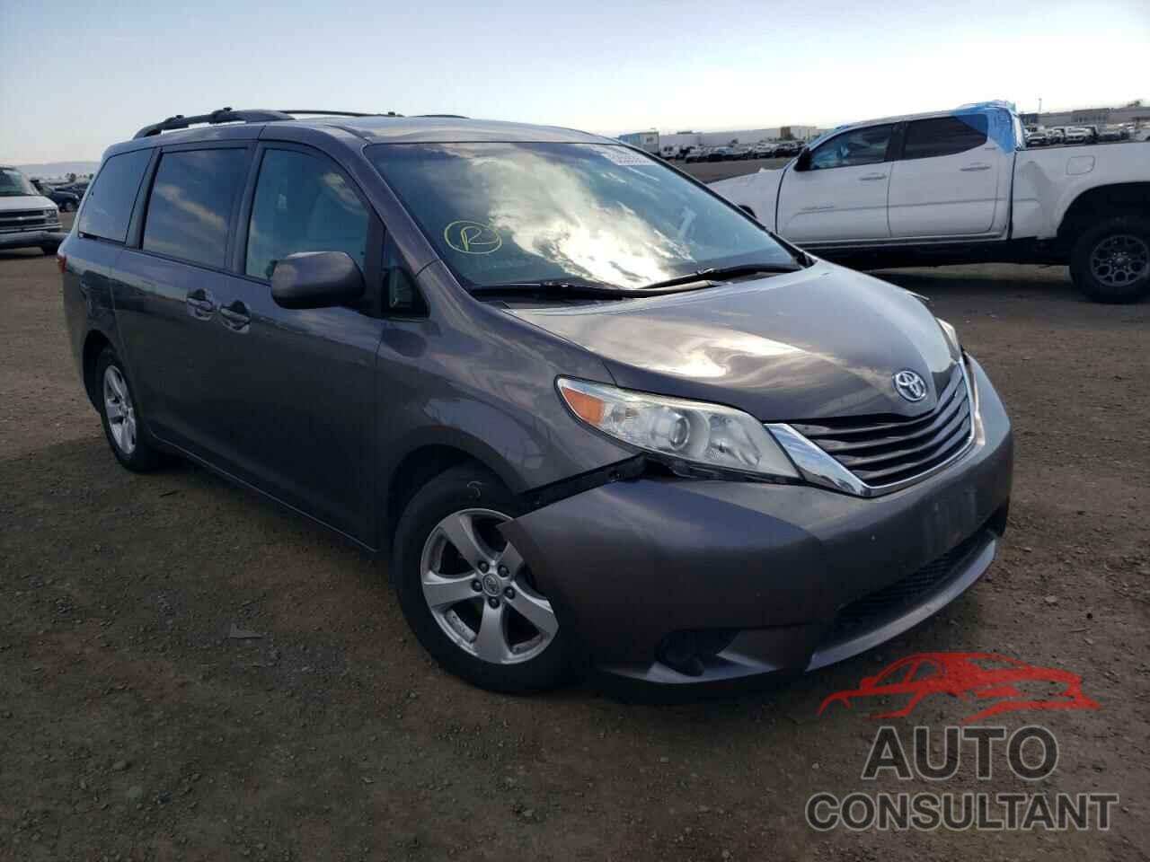 TOYOTA SIENNA 2017 - 5TDKZ3DC8HS806505