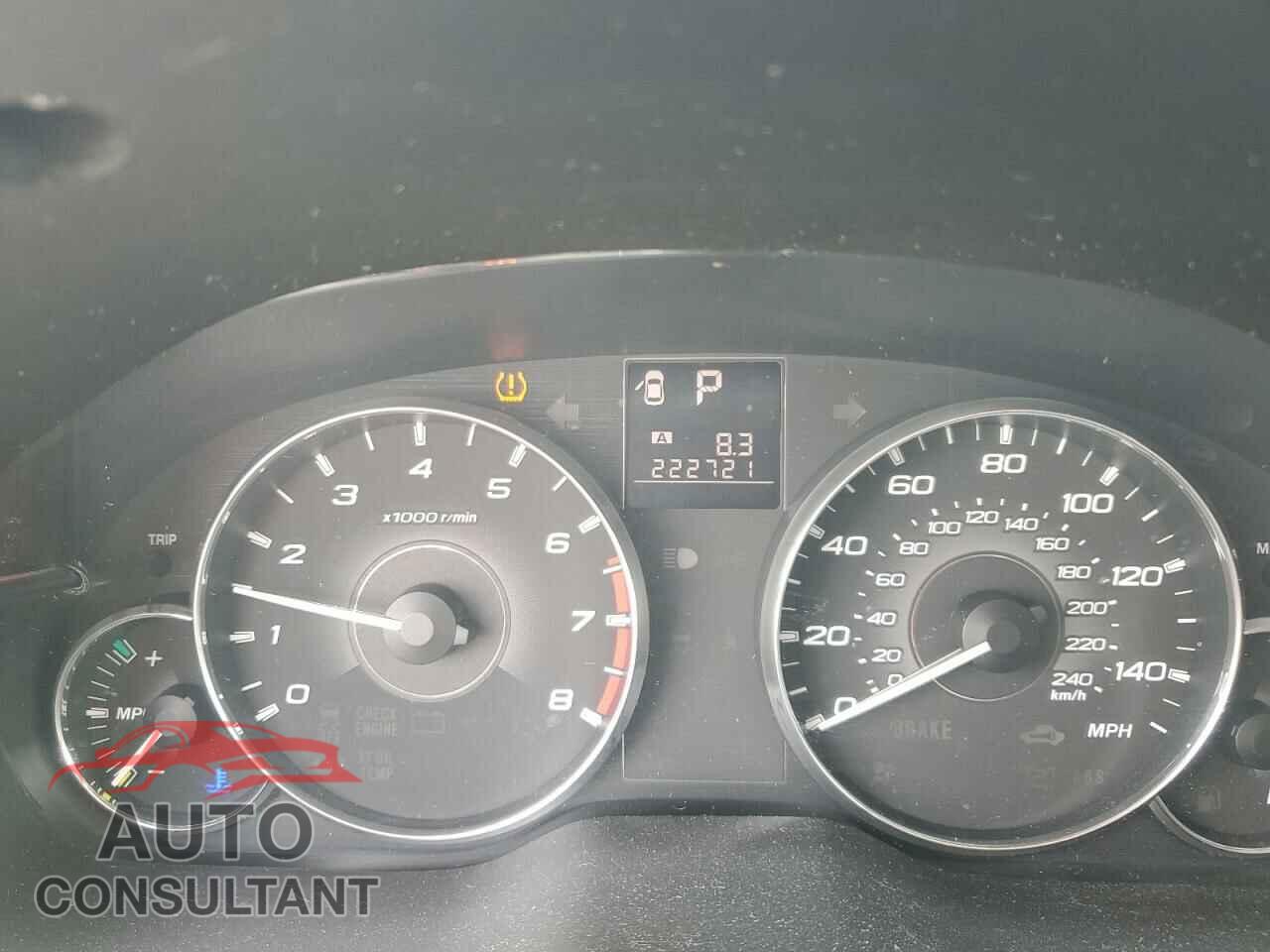 SUBARU OUTBACK 2012 - 4S4BRCKC6C3217901