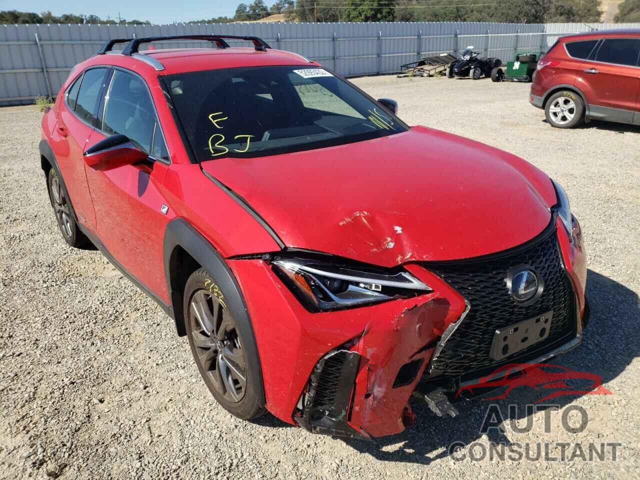 LEXUS UX 250H 2021 - JTHE9JBH8M2051484