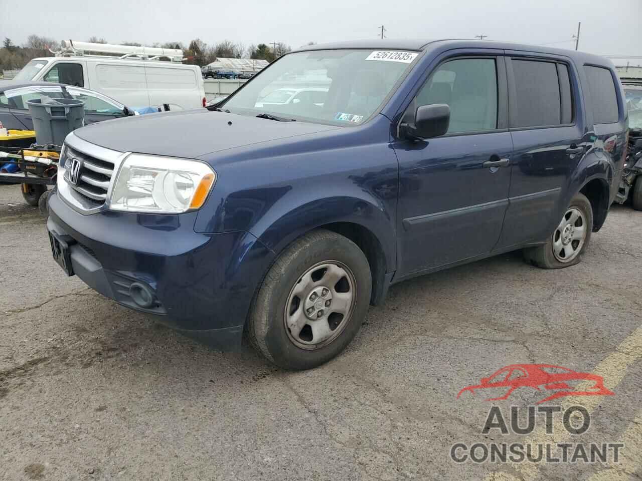 HONDA PILOT 2014 - 5FNYF4H26EB014993