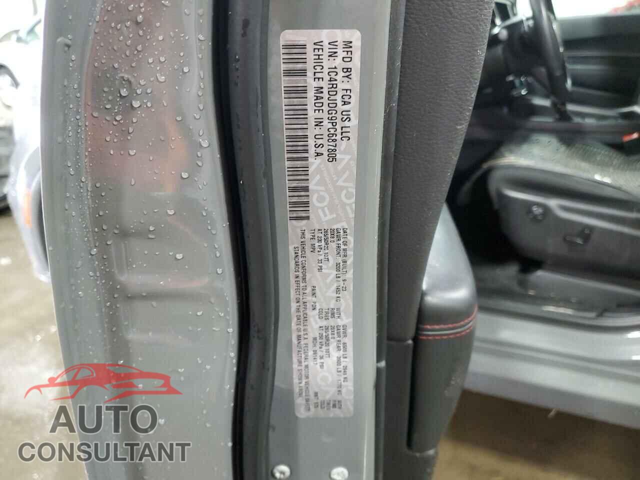 DODGE DURANGO 2023 - 1C4RDJDG9PC687805