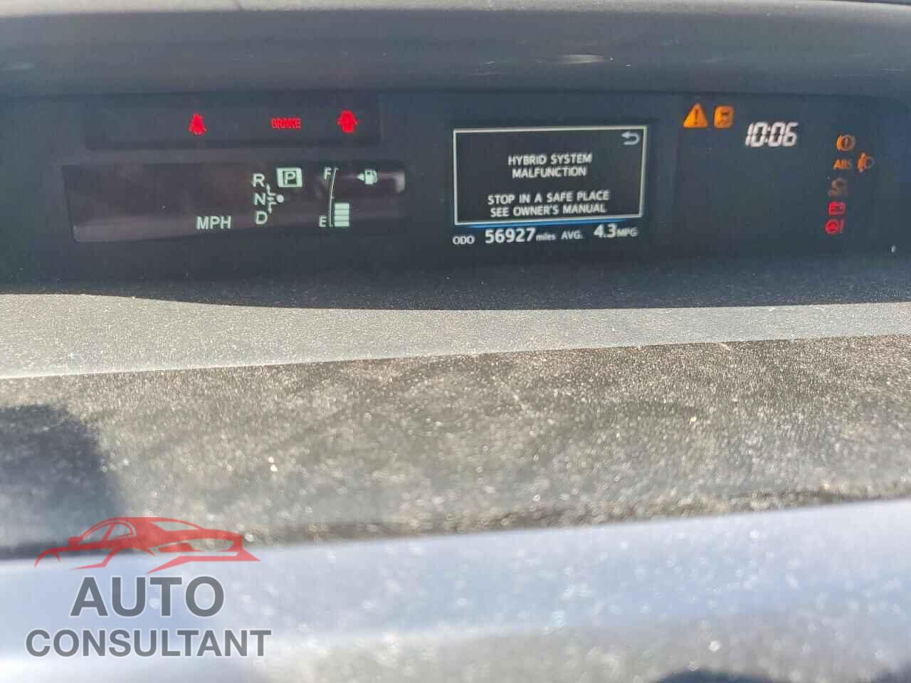 TOYOTA PRIUS 2017 - JTDZN3EU8HJ062256