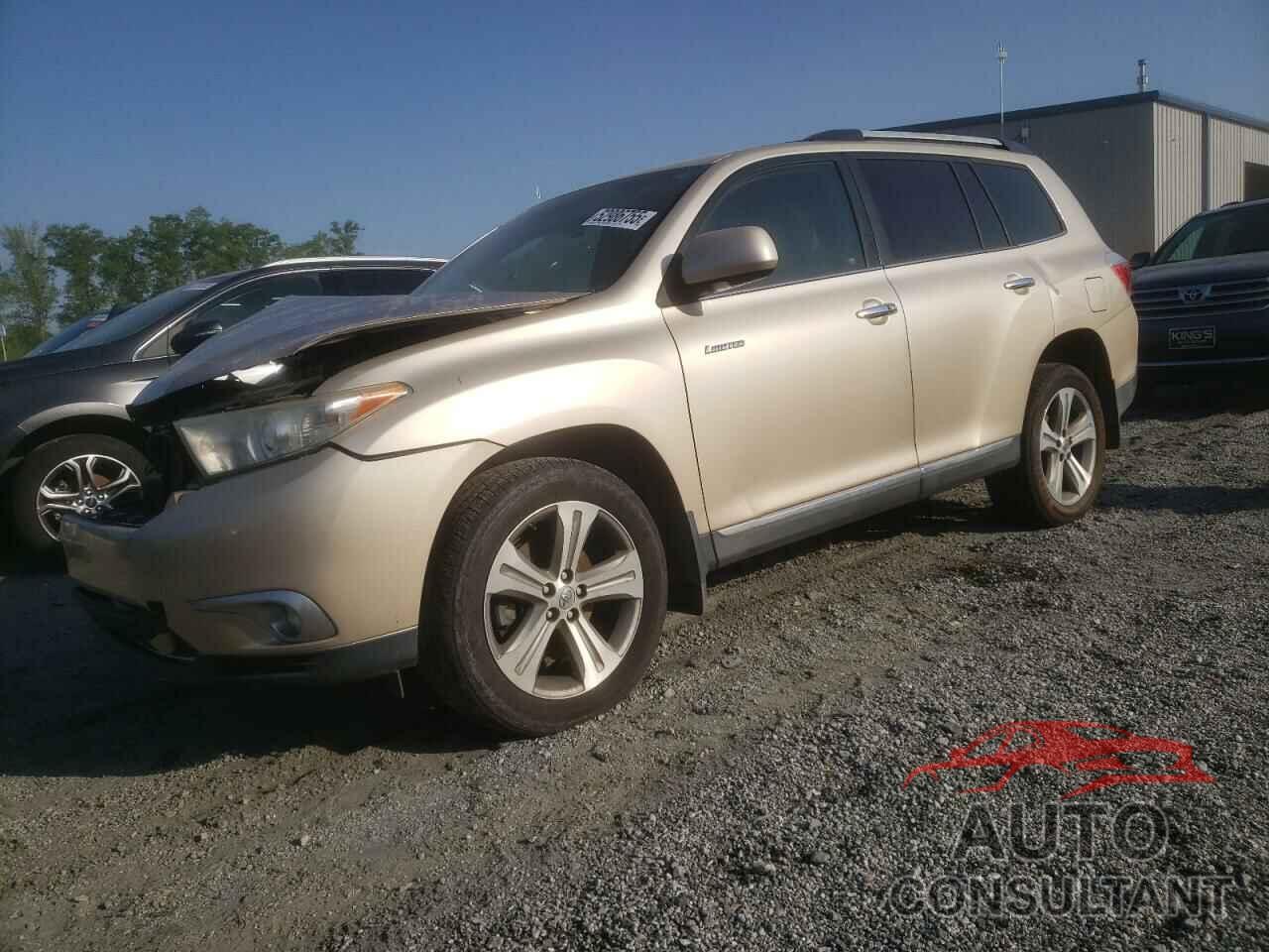 TOYOTA HIGHLANDER 2012 - 5TDDK3EH0CS142376
