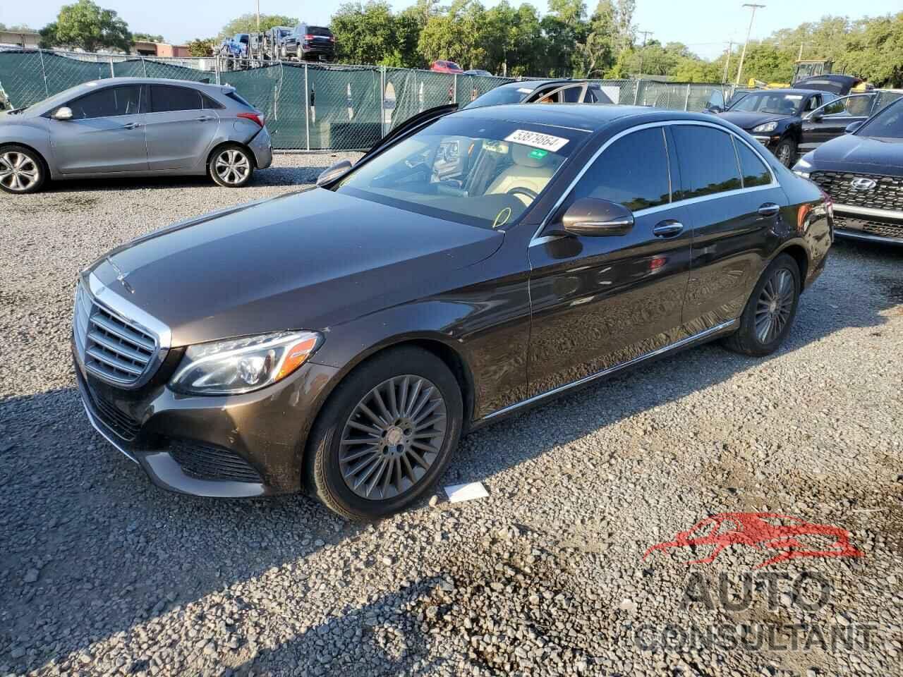 MERCEDES-BENZ C-CLASS 2016 - 55SWF4KB7GU099098