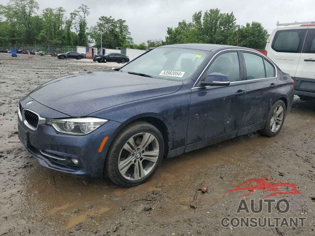 BMW 3 SERIES 2017 - WBA8D9C37HA011677