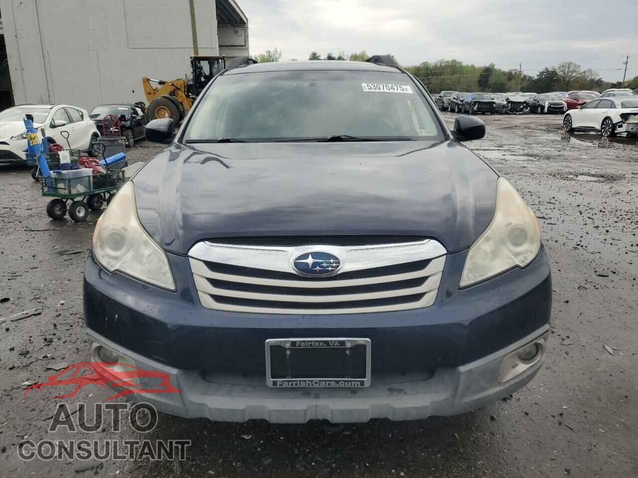 SUBARU OUTBACK 2012 - 4S4BRBCC7C3204177