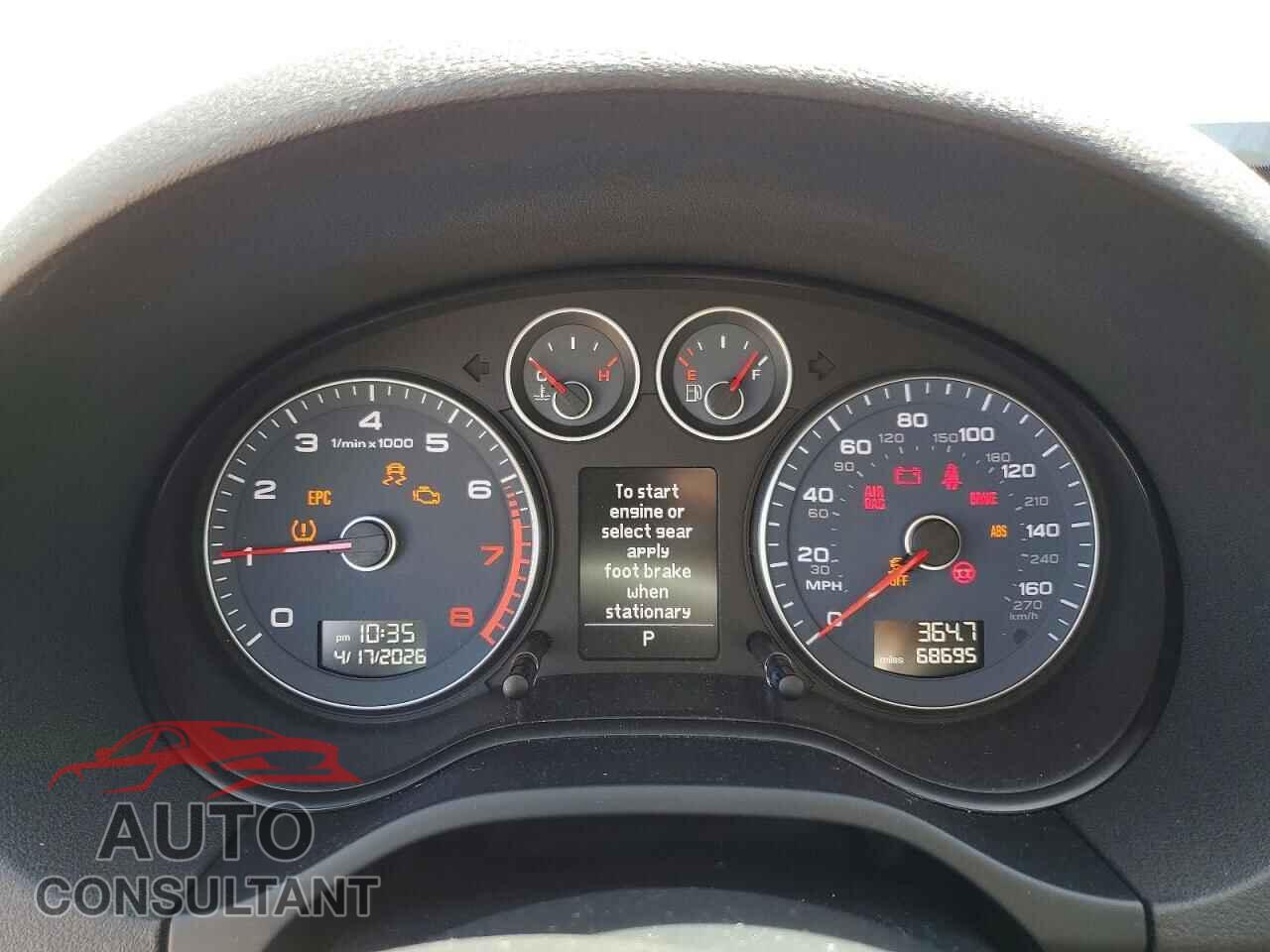 AUDI A3 2011 - WAUDFAFM6BA055806