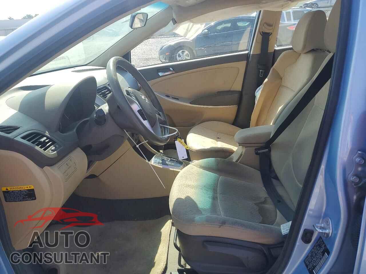 HYUNDAI ACCENT 2014 - KMHCU4AE6EU605221