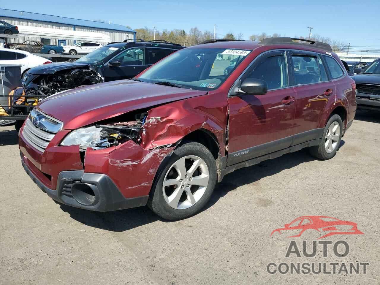 SUBARU OUTBACK 2014 - 4S4BRBACXE3289585