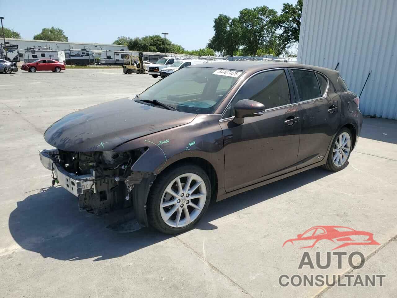 LEXUS CT 200 2011 - JTHKD5BH5B2046281